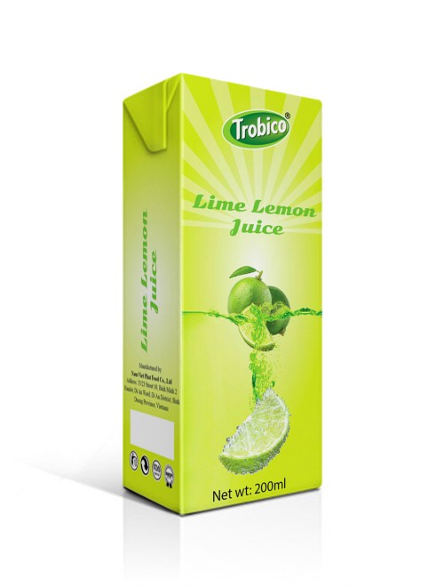 Lime lemon 200ml tetra pak